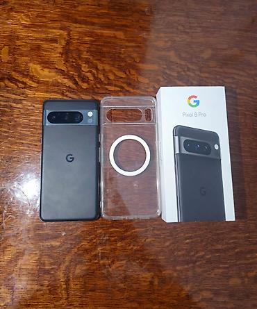 pixel 6 256: Google Pixel 8 Pro, Б/у, 128 ГБ, цвет - Черный, 1 SIM, eSIM — 1