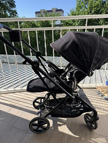 stokke xplory: Коляска, Cybex, цвет - Черный, Б/у, Самовывоз — 4
