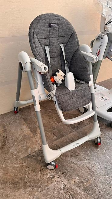 peg prego: Стульчик для кормления Peg Perego Prima Pappa в сером цвете — 7