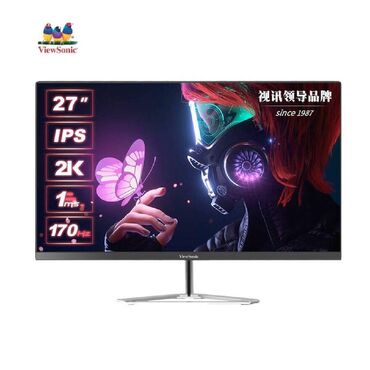 бытовая техника в рассрочку без банка: Монитор, ViewSonic, Б/у, LED, 27" - 28"