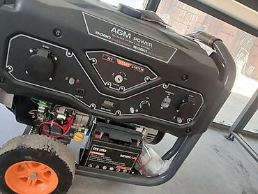 35 bit: Бензиновый генератор AGM Power 8000/8300 Основные характеристики: - — 3