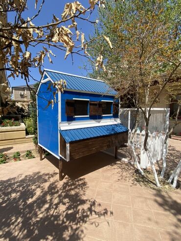 Yuvalar: Taxtadan hazırlanmış bütün növ ev heyvanlari üçün yuvalar hazirlanir — 15