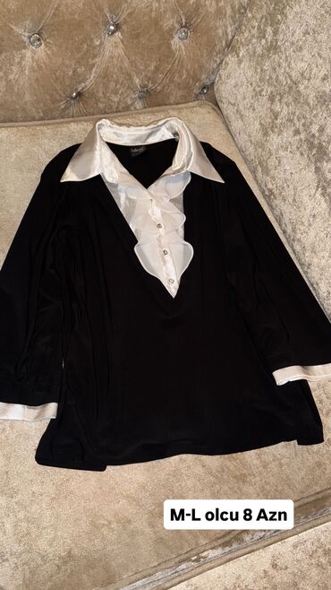 Köynək və bluzalar: Geyimler her biri yeni kimidir olculeri ferqlidir qeyd olunub her — 1