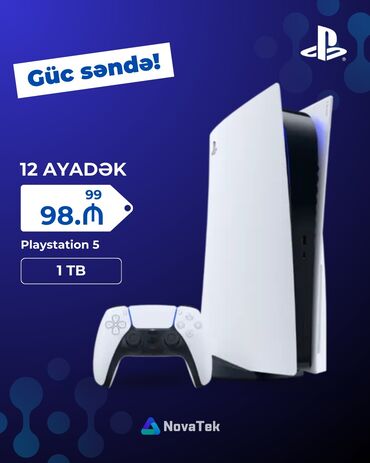 ps 5: PlayStation 5 (Disk versiyası) – NovaTek.az-da! Nəğd satış: 889.99 AZN