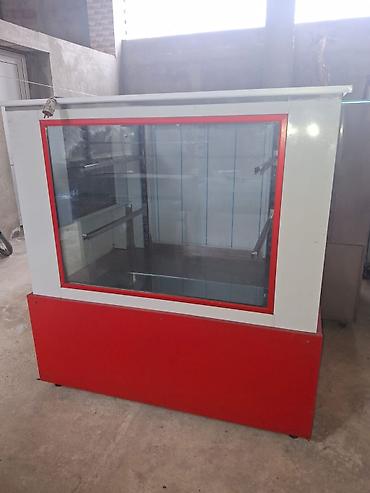 Digər biznes avadanlığı: Kabab vitrini 760 Azn. Uzunluq 1.20, hundurluk 1.30, derinlik 80sm — 1