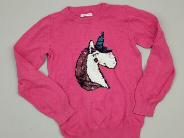 sweterek n every day: Sweater, Fox&Bunny, 9 years, 128-134 cm, condition - Good