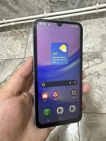 Samsung Galaxy A15, 128 GB, rəng - Qara, Barmaq izi, İki sim kartlı