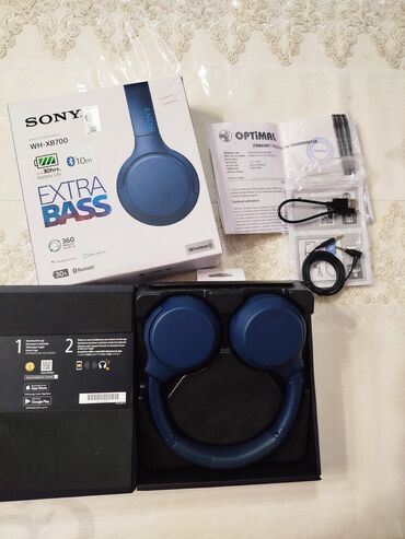ayfon7 qiyməti: Yeni Simsiz (Bluetooth) Qulaqcıqlar, Sony, rəng - Mavi