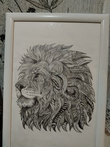 son zəng şəkilləri: Hər xətti əlilə işləmiş və iki aya ərsəyə gəlmiş bu şir əsəri qrafika