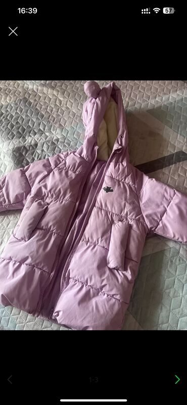 комбинезон детский с ушками: Куртка 500 - на 3-4 года 
Комбинезоны по 400 на полгода-год