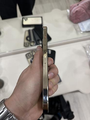 Apple iPhone: IPhone 13 Pro Max, Б/у, 256 ГБ, Золотой, Кабель, Коробка, Чехол, 72 % — 5