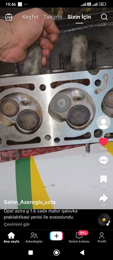 Digər avtomobil ehtiyat hissələri: Məhsul: Hyundai Accent (SOHC 12V) üçün orijinal ehtiyat hissələri — 44