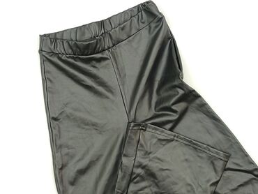 dzianinowe spodnie z szerokimi nogawkami: Women`s trousers, size 2XS (EU 32)