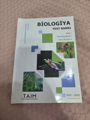 ipg informatika test banki pdf: Biologiya TAİM test bankı. İçi təmiz