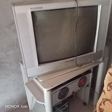 supra tv: Supra CRT televizor + TV stendi - Marka/model: Supra, “Multi System” — 2