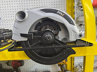 Мини-пилы: Циркулярная пила Tanker в чёрно-жёлтом корпусе с эргономичной — 7