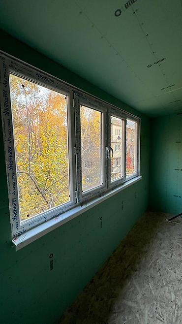 Жылуулоо: Балкон под ключ — остекление и облицовка - Монтаж пластиковых окон — 8