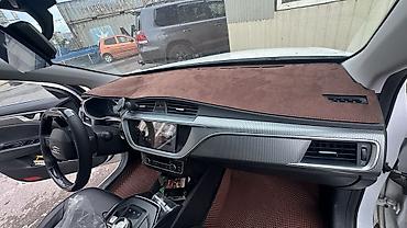 eado ev: Алькантара Накидка на панель Geely, цвет - Черный, Новый, Самовывоз, Платная доставка — 2