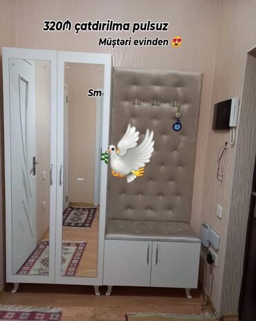 Pufiklər: Yeni, Düz dolab, Dəhliz dolabı