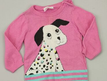 kombinezon zimowy dla niemowlaka dziewczynki: Sweater, So cute, 6-9 months, condition - Very good