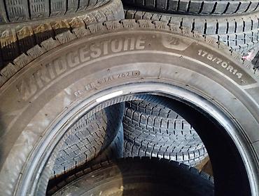 шины bridgestone: Шины 175 / 70 / R 14, Зима, Б/у, Пара, Легковые, Япония, Bridgestone — 3