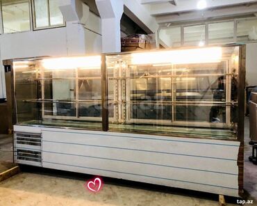 Промышленные морозильники: Şirniyyat vitrini 3500₼ yeni kimidir Ölçü 310*60 Qarayev 85şş