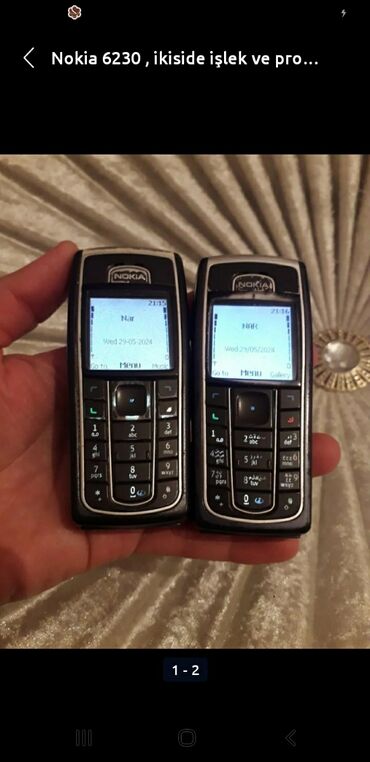 телефоны нокиа в баку цены: Nokia 6220 Classic, < 2 GB Memory Capacity, rəng - Qara, Düyməli