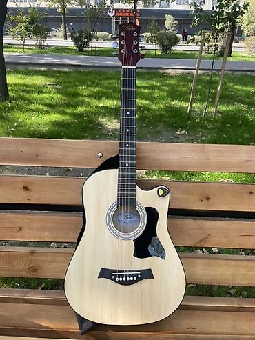 esp ltd: Акустическая гитара с вырезом (cutaway) + чехол - Тип: акустическая — 3