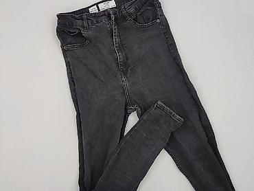 Jeansy: Bershka, Jeansy damskie, rozmiar L — 1