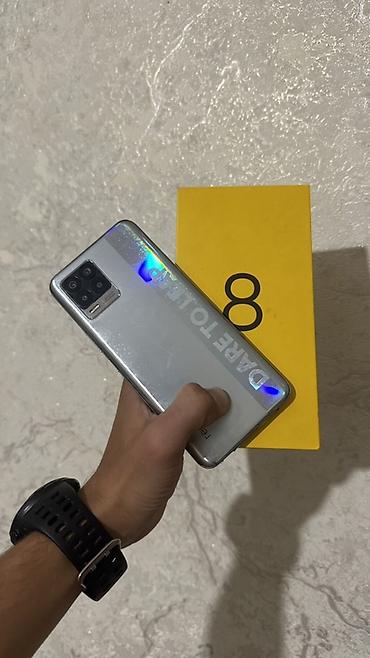 Смартфон realme 8 (модель RMX3085) с коробкой. Характеристики: -