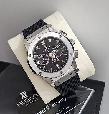 Aksesuarlar: Yeni, Qol saatı, Hublot, rəng - Qara — 8