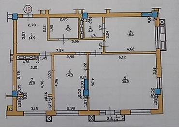Продажа квартир: 3 комнаты, 100 м², Азия Молл Индивидуалка, 6 этаж, Евроремонт — 7