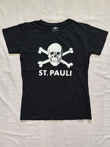 koynekler: ST. PAULI Skull black tshirt (orginal) 
Price:25₼
Size:M — 2