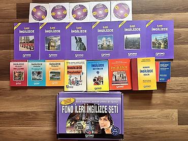 cd disk: Məhsul: FONO İleri İngilizce Seti (B1–B2 səviyyəsi) Tərkib: - 6 ədəd — 1