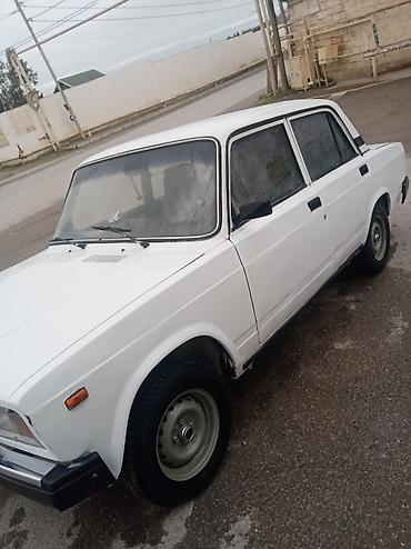 VAZ (LADA): Lada 2107 sedan - Kuzov: ağ rəng, klassik 2107 arxa optikalar və xrom — 10