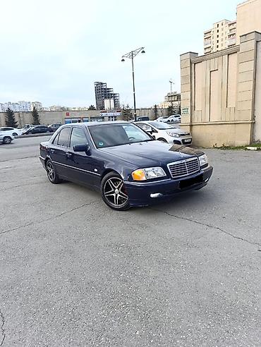 kompressor teh: Mercedes-Benz C240 sedan - Kuzov: 4 qapılı sedan, tünd mavi rəng - — 6