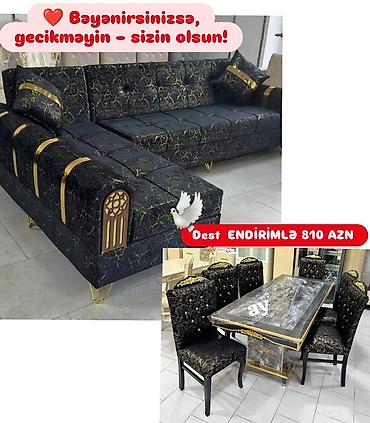 Qonaq otağı dəstləri: Yeni, Masa və oturacaqlar — 1