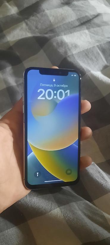 iphone 10 бу: IPhone X, Б/у, 64 ГБ, Серебристый, Кабель, 67 % — 2