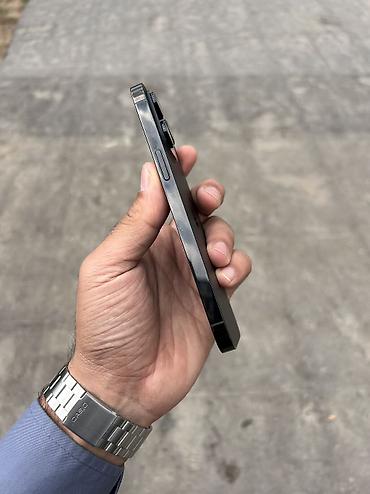 iphone 14 pro max 2ci el: IPhone 14 Pro Max, 256 GB, Jet Black, Face ID, Zəmanət, Simsiz şarj — 2