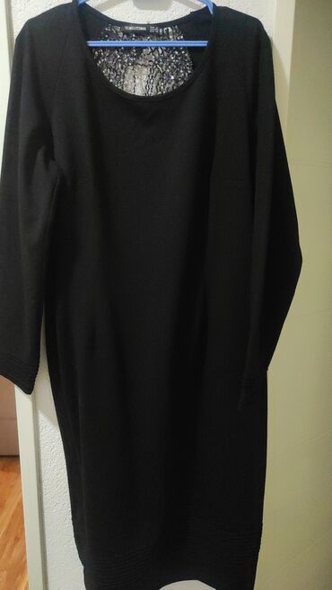 svecane haljine sa puf rukavima: Bоја - Crna, Dugih rukava