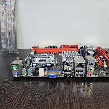 Материнские платы: Материнская плата, Б/у, Biostar, LGA775, Micro-ATX, Для ПК — 2