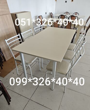 Masa və oturacaq dəstləri: Mətbəx üçün, Yeni, Açılmayan, Dördbucaq masa, 4 stul -da lalafo.az — 22 Masa və oturacaq dəstləri: Mətbəx üçün, Yeni, Açılmayan, Dördbucaq masa, 4 stul — 22