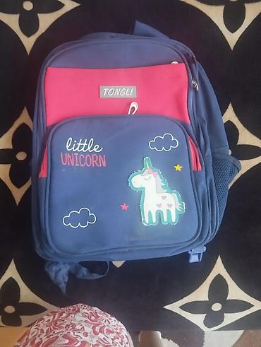 Məktəb çantaları: Uşaq məktəb çantası – Tongli “Little Unicorn” dizaynlı - Rəng: tünd — 1