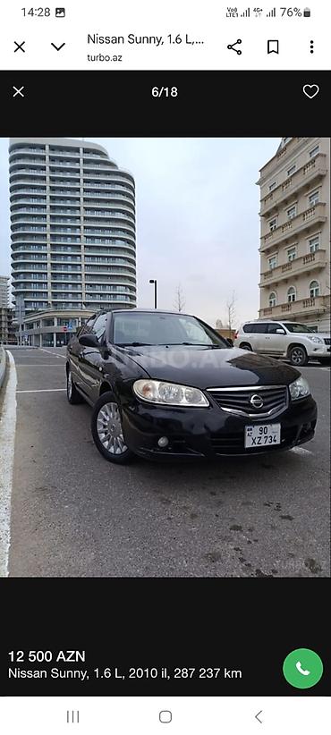 Nissan: Nissan Sunny: 1.6 l | 2010 il Sedan — 8