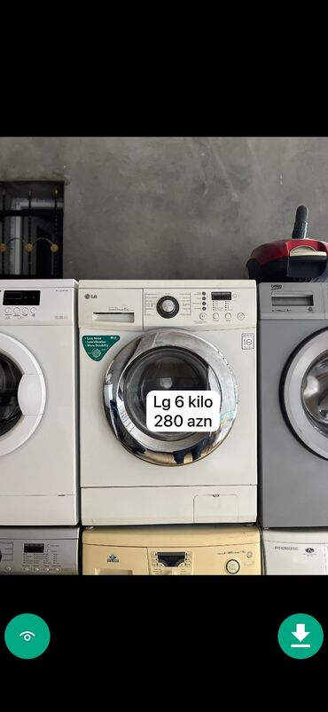 Paltaryuyan maşınlar: Paltaryuyan maşın 6 kq, İşlənmiş, Avtomat, Kredit yoxdur, Ünvandan götürmə -da lalafo.az — 6 Paltaryuyan maşınlar: Paltaryuyan maşın 6 kq, İşlənmiş, Avtomat, Kredit yoxdur, Ünvandan götürmə — 6