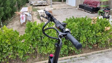 Elektrikli samokatlar: Ağır off-road elektrik skuter - Güclü ikili ön amortizator sistemi və — 8