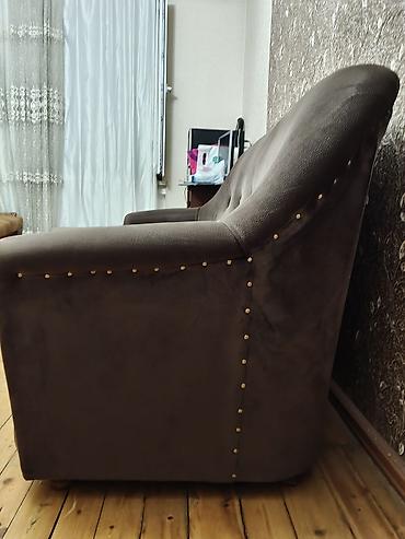 Divanlar: Divan, İşlənmiş, Açılan, Bazasız, Vеlur parça, Çatdırılma yoxdur — 2