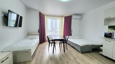 квартира и дом: Квартира, RADUGA ЦО Радуга West, Кош-Кол, Детская площадка, Парковка, стоянка, Охраняемая территория