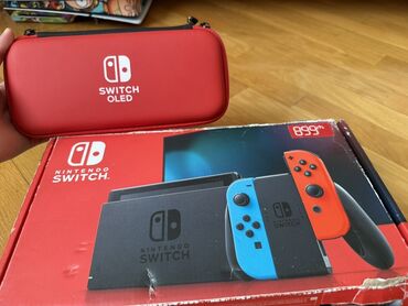 купить нинтендо свитч: Nintendo Switch konsol dəsti - Model: Nintendo Switch (Neon Blue/Neon