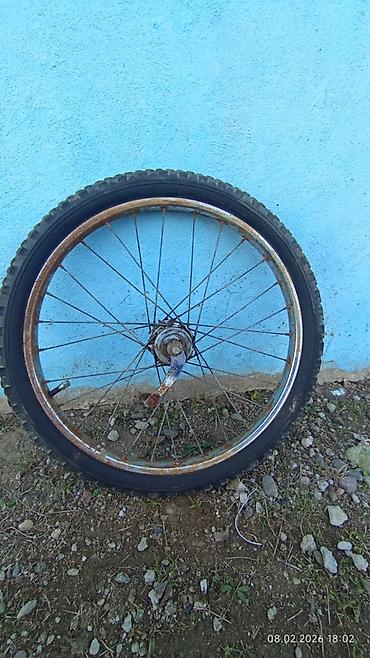 Velosiped ehtiyyat hissələri: Velosiped təkər dəsti - Ölçü: təxmini 20" (şin-lə birgə) - Komplekt — 5